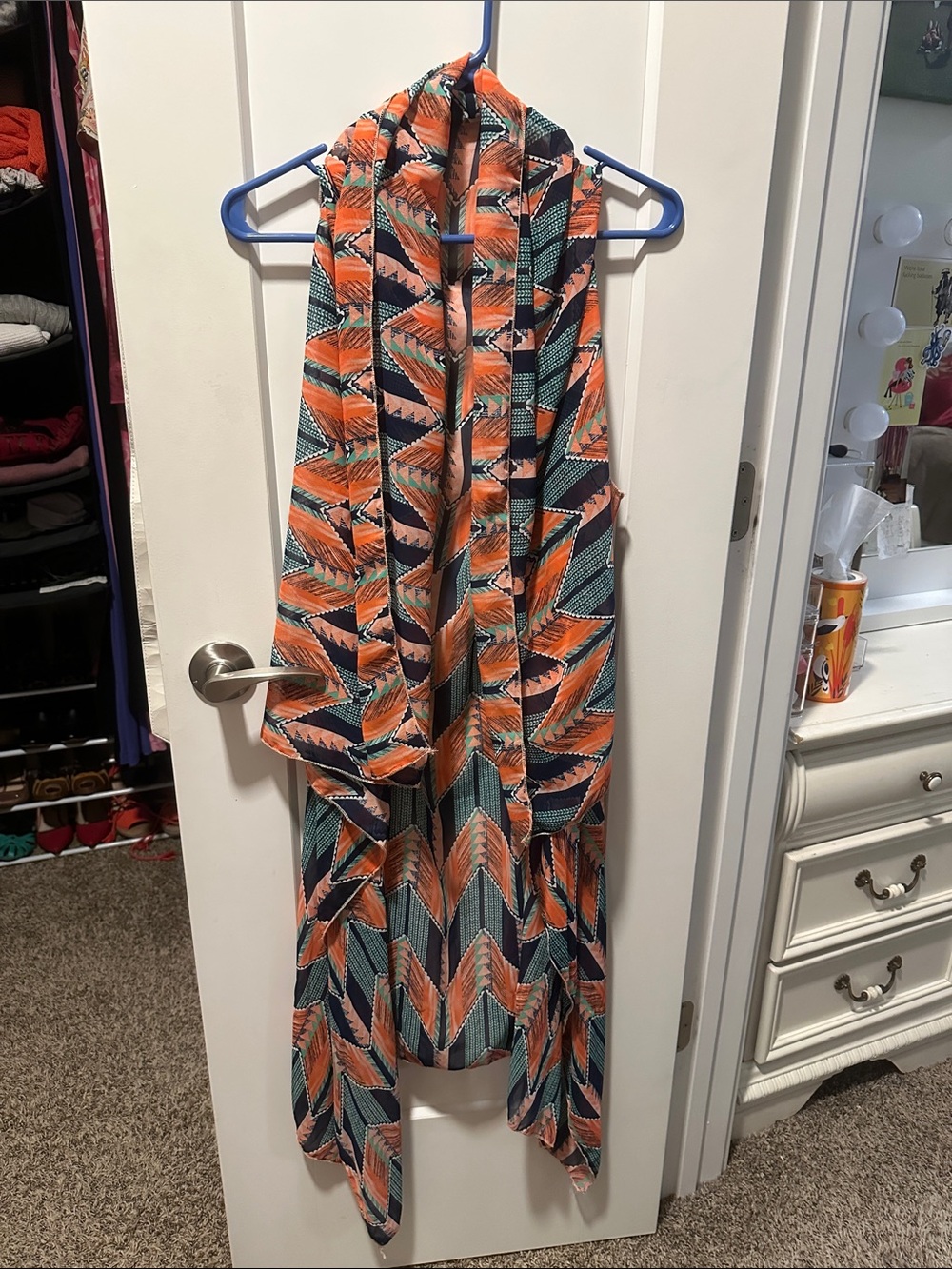 Sleeveless Open-Front Women’s Duster Vest - One Size